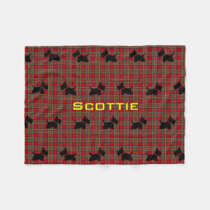 Scottie nr. 8 fleece deken