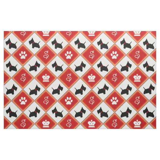 Scottie nr. 8 stof (Yard (91,4 cm))