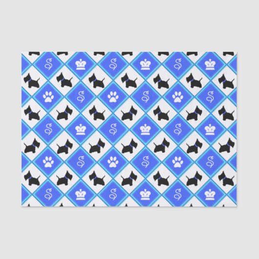 Scottie nr. 8 tissuepapier (Voorkant)