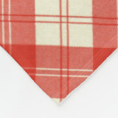 Scottie on Tartan Fleece Deken (Hoek)