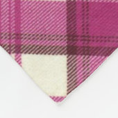 Scottie op Tartan Fleece Deken (Hoek)
