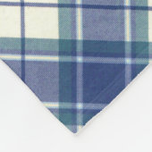 Scottie op Tartan Fleece Deken (Hoek)