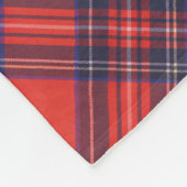 Scottie op Tartan Fleece Deken (Hoek)