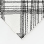Scottie op Tartan Fleece Deken (Hoek)