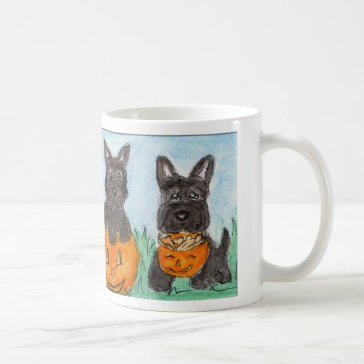 Scottie Personalized Mug scottish shiar Koffiemok (Rechts)