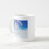 Scottie praat met de Tail Koffiemok (Voorkant links)