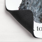 Scottie praat met de Tail Muismat (Hoek)