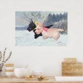 Scottie Puppies Poster (Keuken)
