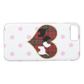 Scottie Puppy Love Case-Mate iPhone Case (Achterkant (Horizontaal))