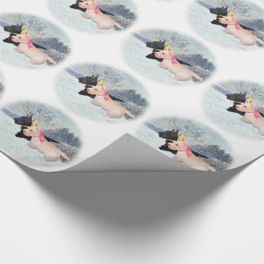 Scottie Pups Cadeaupapier (Hoek)