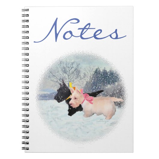 Scottie Pups Notitieboek (Voorkant)
