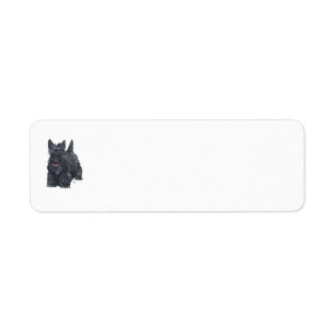 SCOTTIE Retouradreslabels Etiket