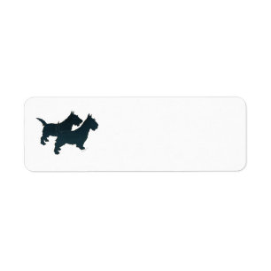 SCOTTIE Retouradreslabels Etiket