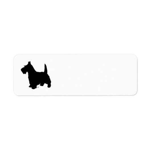 SCOTTIE Return Address Labels (Voorkant)