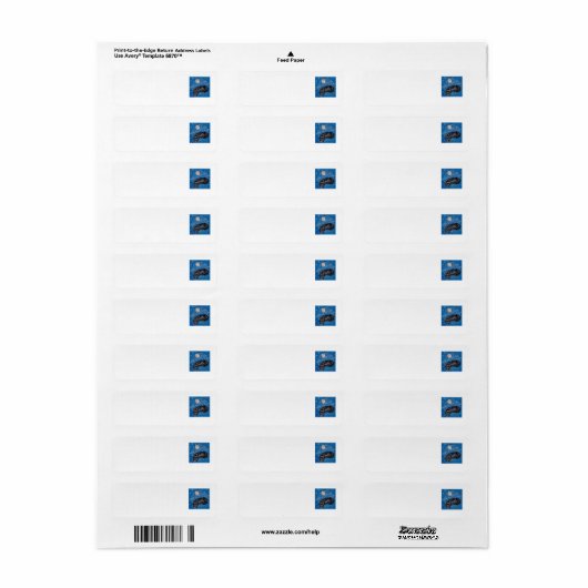 SCOTTIE Return Address Labels (Full Sheet)