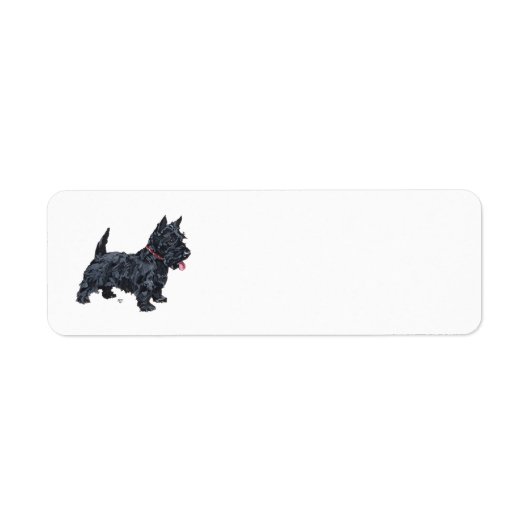 SCOTTIE Return Address Labels (Voorkant)