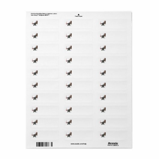 SCOTTIE Return Address Labels (Full Sheet)