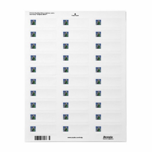 SCOTTIE Return Address Labels (Full Sheet)