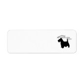 SCOTTIE Return Address Labels (Voorkant)