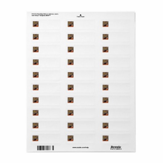 SCOTTIE Return Address Labels (Full Sheet)