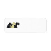 SCOTTIE Return Address Labels (Voorkant)