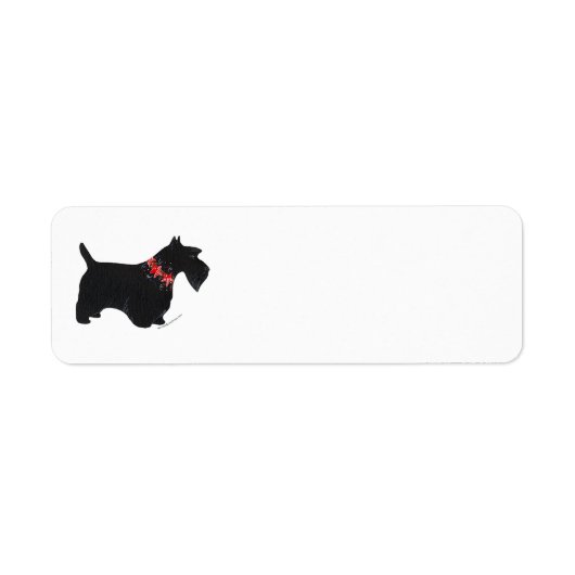 SCOTTIE Return Address Labels (Voorkant)