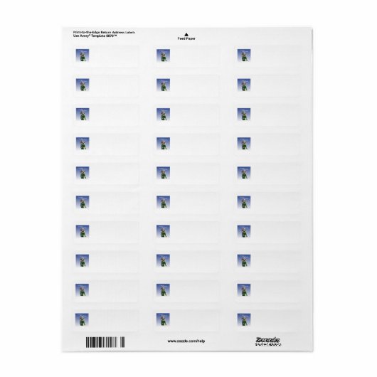 SCOTTIE Return Address Labels (Full Sheet)