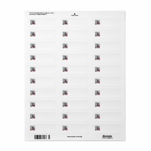 SCOTTIE Return Address Labels (Full Sheet)