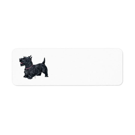 SCOTTIE Return Address Labels (Voorkant)