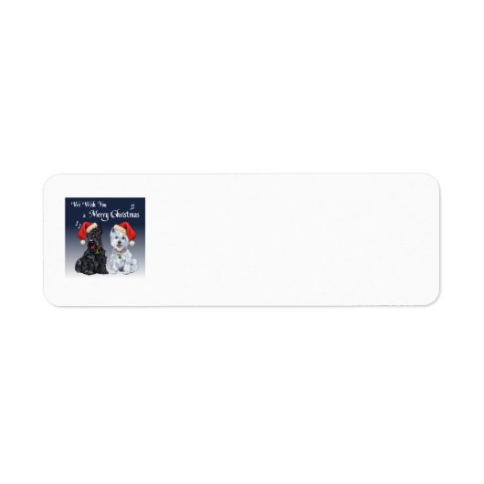 SCOTTIE Return Address Labels (Voorkant)