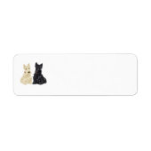 SCOTTIE Return Address Labels (Voorkant)