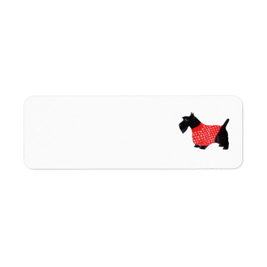 SCOTTIE Return Address Labels (Voorkant)
