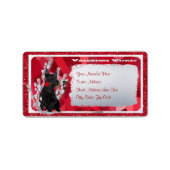 Scottie Return-adreslabel Etiket (Voorkant)