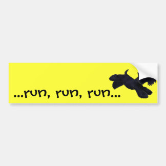 Scottie Run Bumpersticker