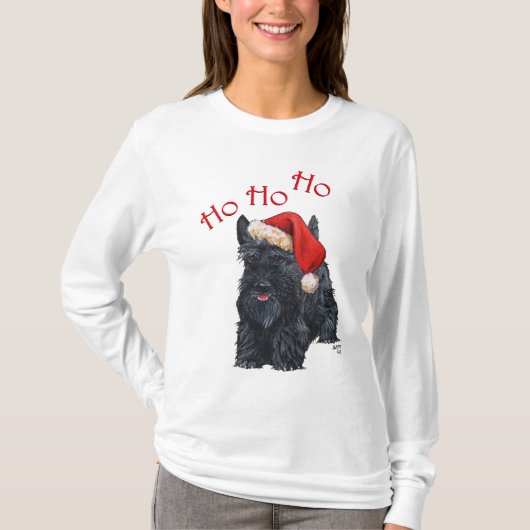 Scottie Santa T-shirt (Voorkant)
