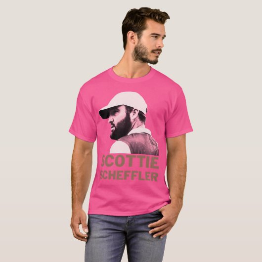 Scottie Scheffler T-shirt (Voorkant volledig)