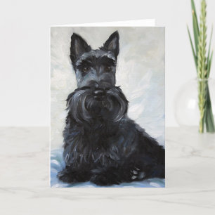 Scottie Schots Terrier - Blauwe Jongen Kaart