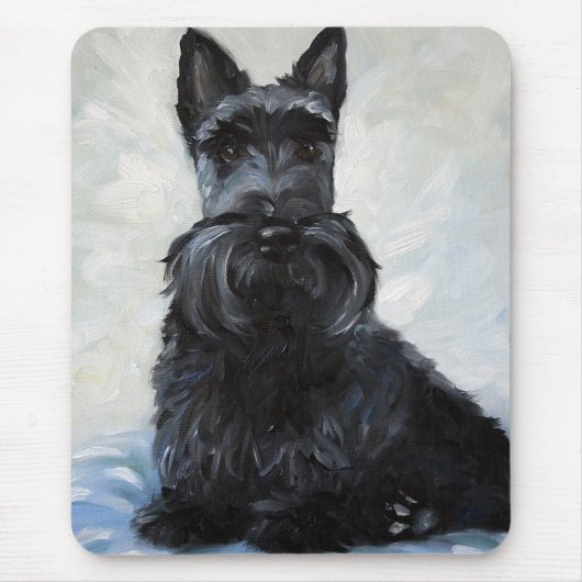Scottie Scottish Terrier Dog Mousepad Muismat (Voorkant)