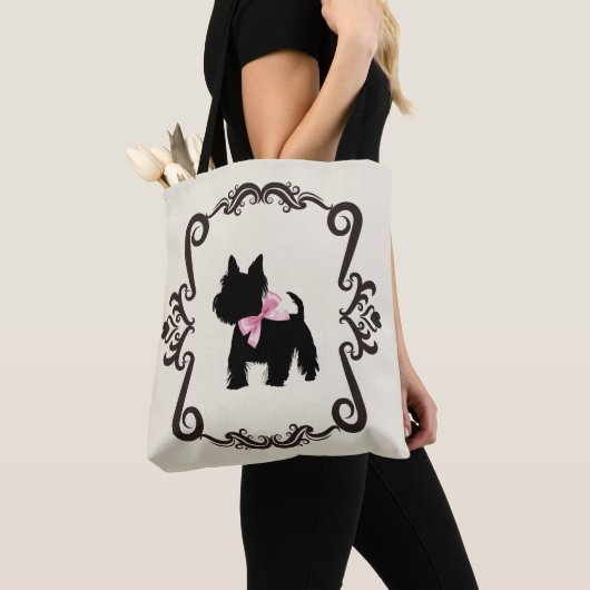 Scottie Silhouette Tote Bag (Dichtbij)