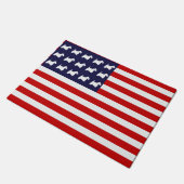 Scottie Stars en Stripes Deurmat (Schuin)
