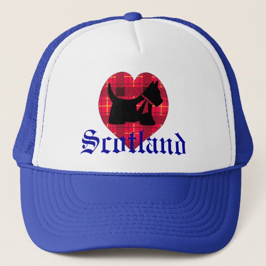 Scottie & Tartan Heart Pet (Voorkant)