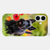 Scottie Terrier spelen in het gras Case-Mate iPhone Case (Achterkant (horizontaal))