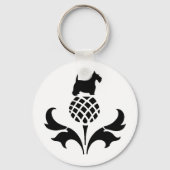 Scottie Thistle Sleutelhanger (Voorkant)