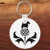 Scottie Thistle Sleutelhanger (Voorkant)