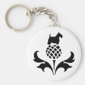 Scottie Thistle Sleutelhanger (Voorkant)
