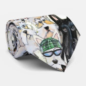 Scottie Tie Stropdas (Opgerold)