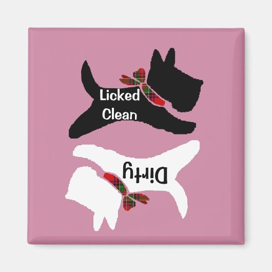 Scottie Vaatwasser Magnet personaliseren (Voorkant)