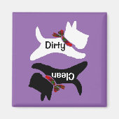 Scottie Vaatwasser Magnet personaliseren (Voorkant)