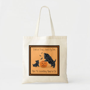 SCOTTIE Vader en Pup Halloween Tote Bag