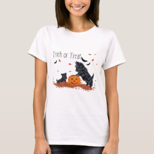 SCOTTIE Vader en Puppy Halloween T-shirt